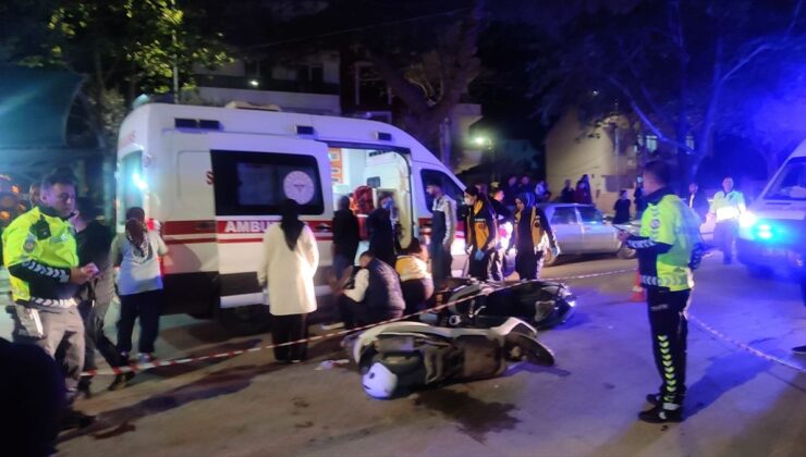 İzmir’de motosiklet kazası: 3 yaralı!