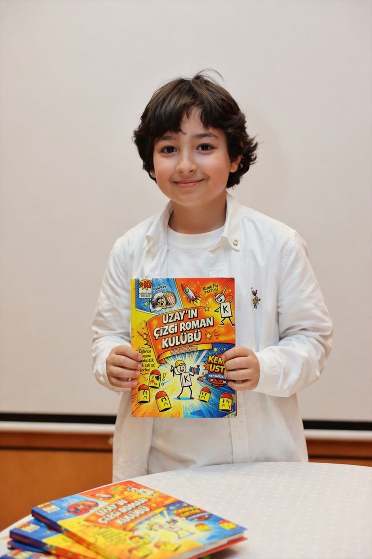 9 Yaşındaki Uzay Kaan’dan Kitap Müjdesi!