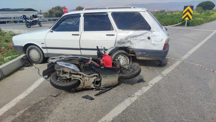 Ödemiş’te motosiklet kazasında genç yaşamını yitirdi