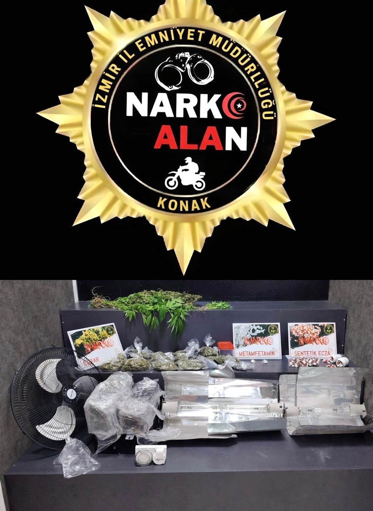 İzmir’de Uyuşturucu İmalathanesine Büyük Operasyon!