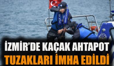 Deniz Polisi, Kaçak Tuzakları Topladı!