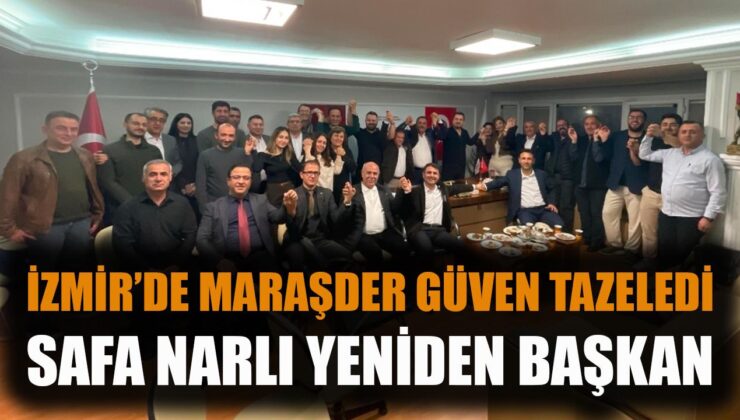 İzmir’de Narlı Güven Tazeleyerek Yeniden Başkan!