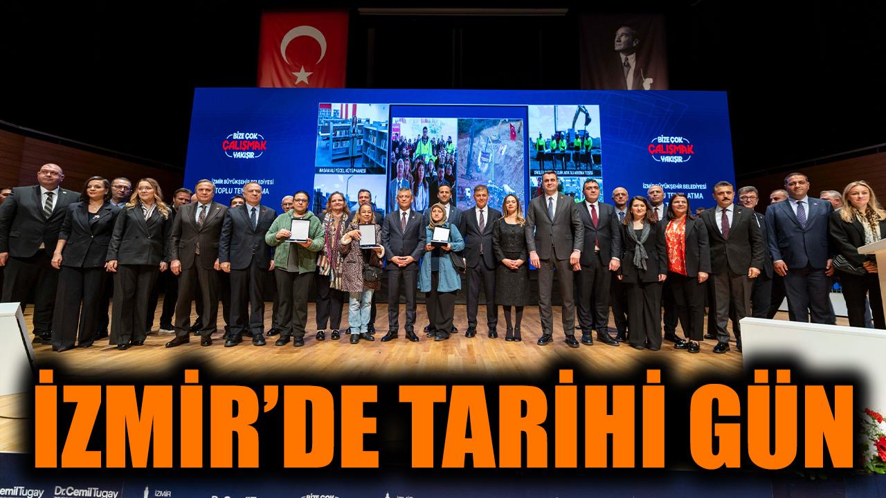 İzmir’de Tarihi Törende Dev Yatırımların Temeli Atıldı!