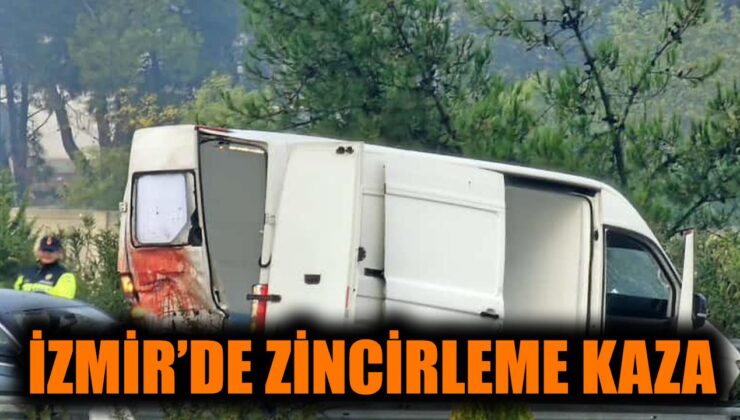 Ödemiş’te Zincirleme Kaza: 1 Ölü, 3 Yaralı!