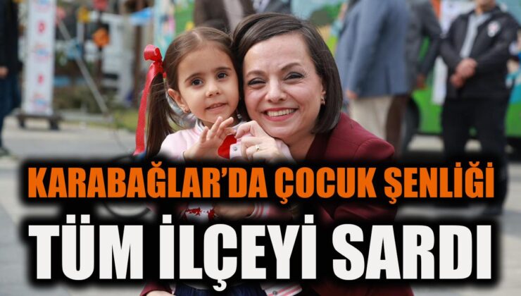 Karabağlar’da Çocuklar 23 Nisan’ı Coşkuyla Kutladı!
