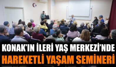 Yaşlılar İçin Sağlıklı Yaşam Semineri Gerçekleşti