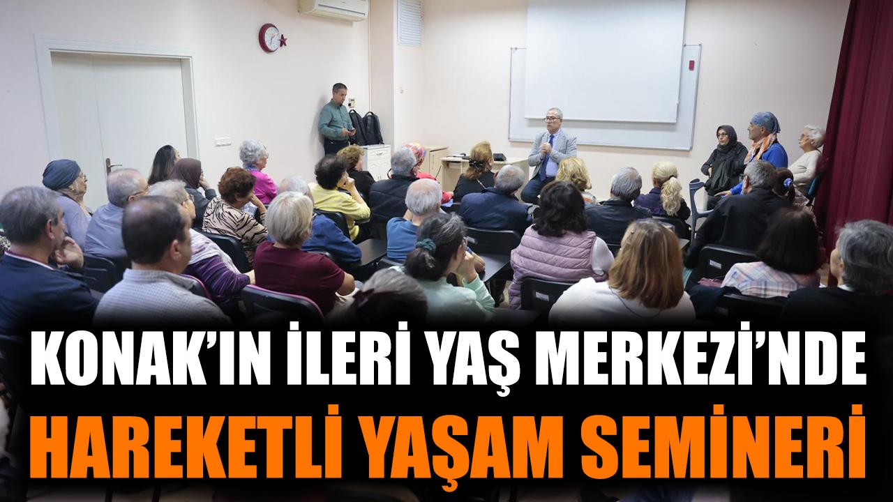Yaşlılar İçin Sağlıklı Yaşam Semineri Gerçekleşti