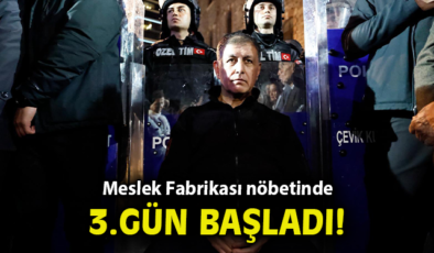 İzmir’de Meslek Fabrikası İçin Nöbet Devam Ediyor!