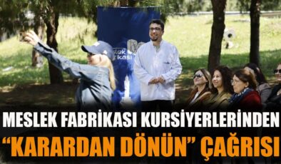 Meslek Fabrikası’na Engel! Kursiyerlerden Tepki!
