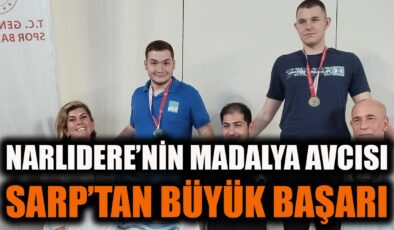 Şampiyon Yüzücü Sarp Börekçi’den Narlıdere’ye 8 Madalya!