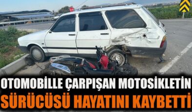Motosiklet Kazasında Genç Sürücü Hayatını Kaybetti