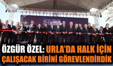Urla’da 24 Proje ile Geleceğe Yatırım Yapıldı!