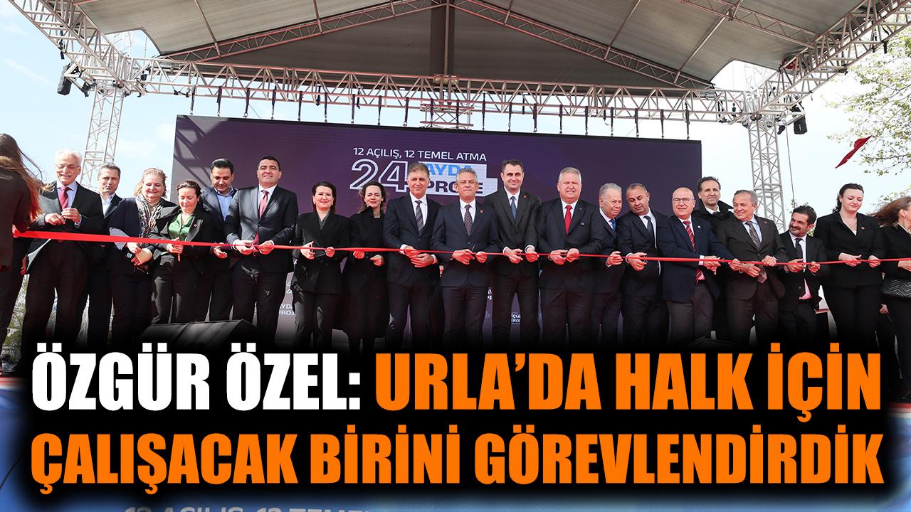 Urla’da 24 Proje ile Geleceğe Yatırım Yapıldı!