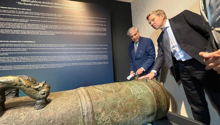 Aliağa’da 17. Yüzyıl Gemi Topu Koruma Altında