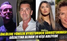 İstanbul’da Uyuşturucu Operasyonunda 19 Gözaltı!