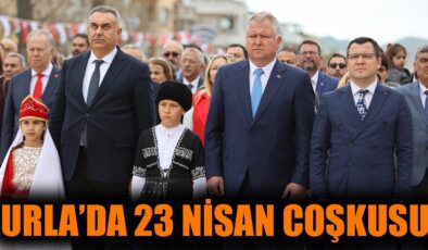 Urla’da 23 Nisan Coşkuyla Kutlandı!