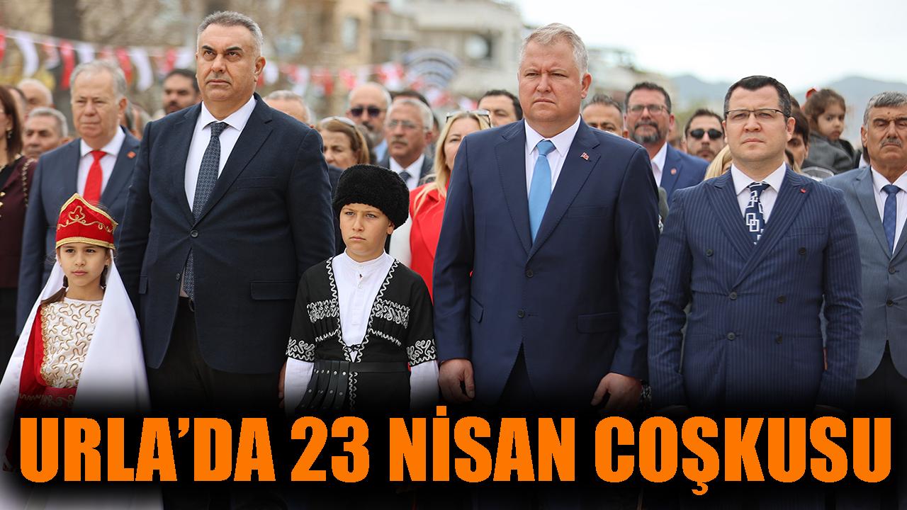 Urla’da 23 Nisan Coşkuyla Kutlandı!