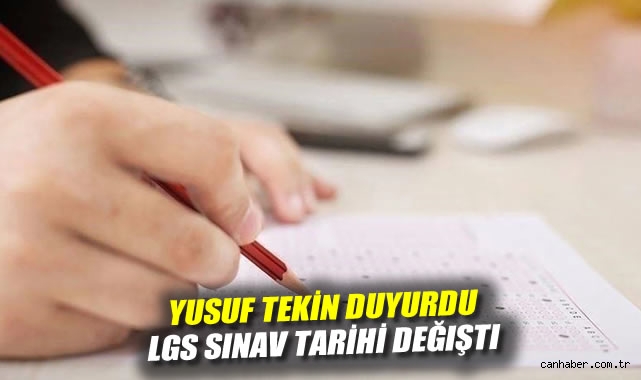 LGS Sınavı, Dünya Kupası İçin Tarih Değiştirdi!